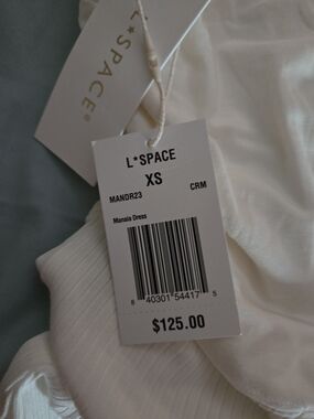 L*SPACE Manaia Dress - Cream XS